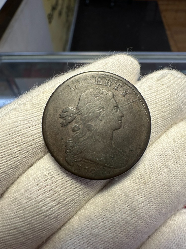 1798 Draped Bust Large Cent Fine Variety S-167