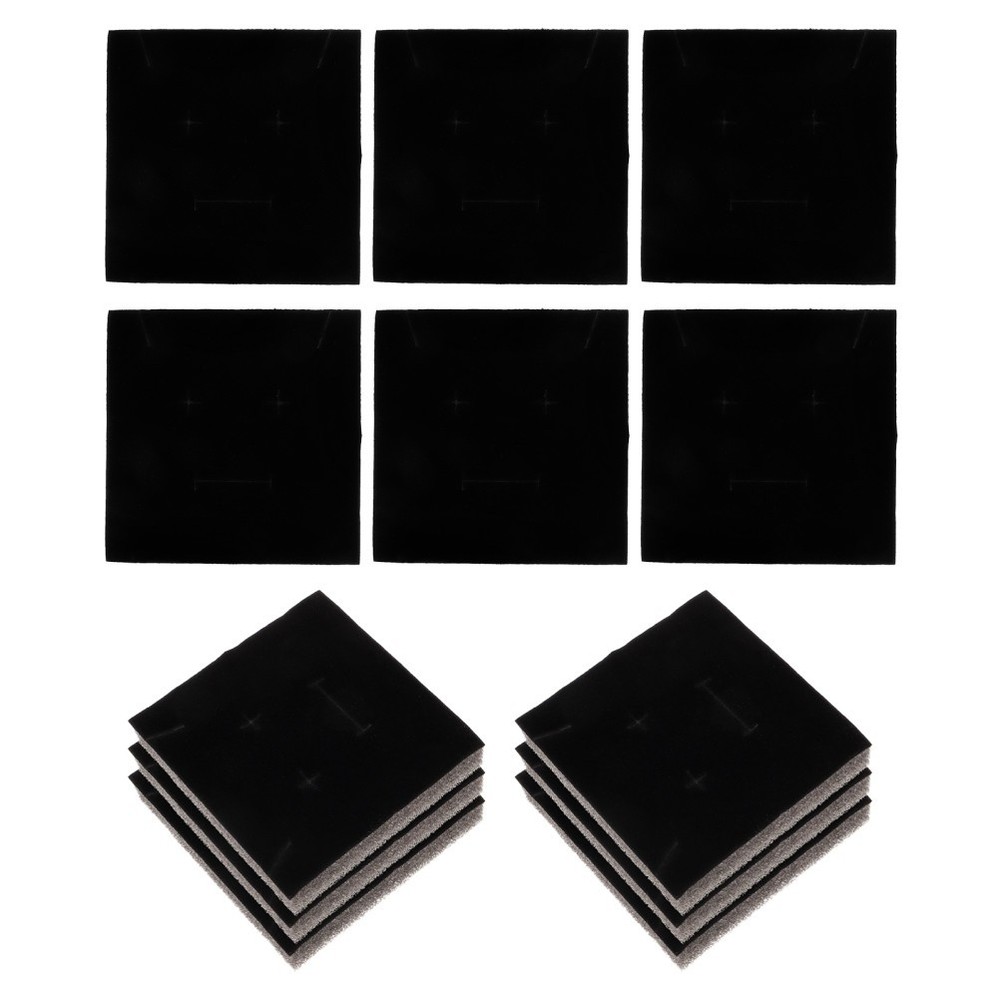 35 Pcs Jewelry Box Sponge Lining Earring Display Pads Insert Tray