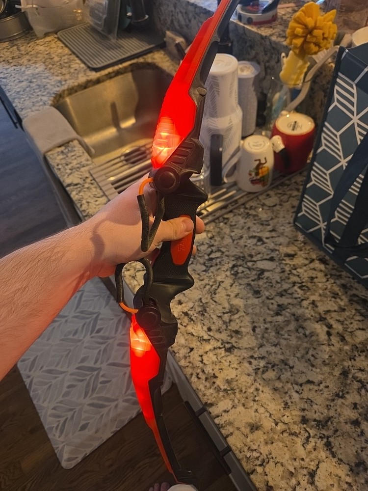 Zing Firetek Bow Red & Black - Tested