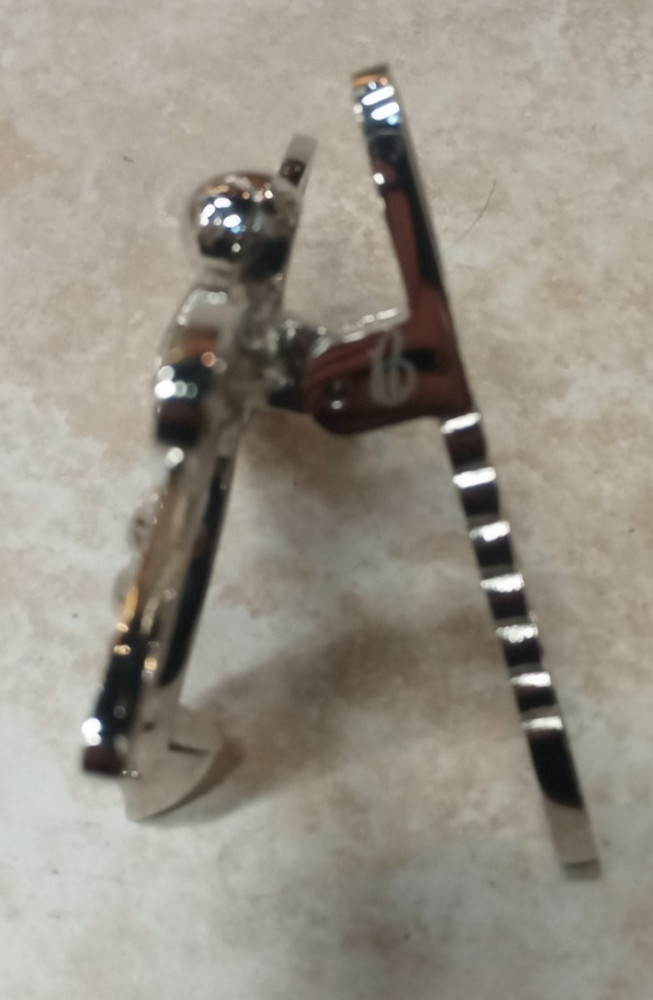 Decorative Solid Brass Dragonfly Hardware Door Knocker Nickel