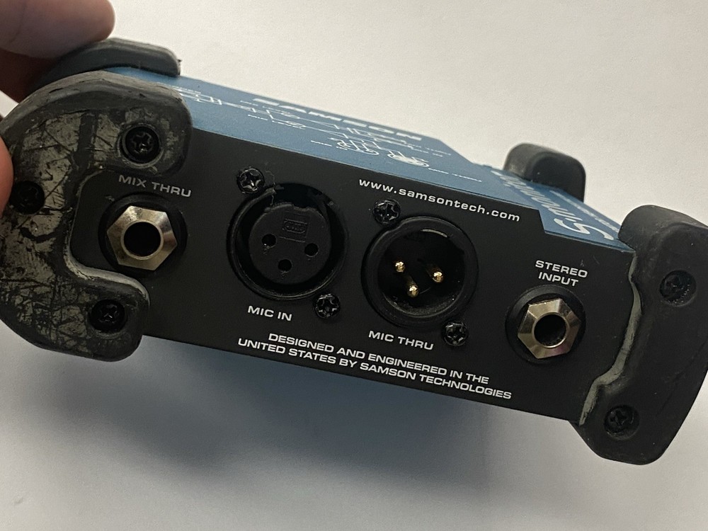 Samson S Amp Stereo Headphone Amp TESTED, NO CORDS