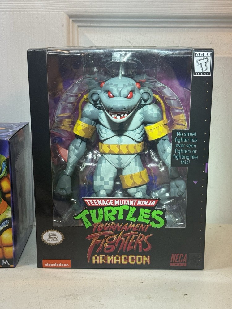 NECA TMNT Loot Crate Armaggon Arcade Crate Size 3XL Complete!!! NEW Sealed