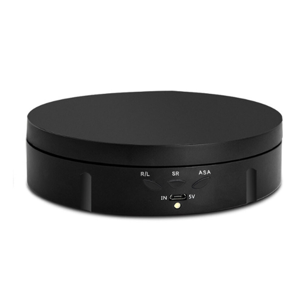 Remote Control Motorized Carousel USB Product Shooting Rotating Display Stand