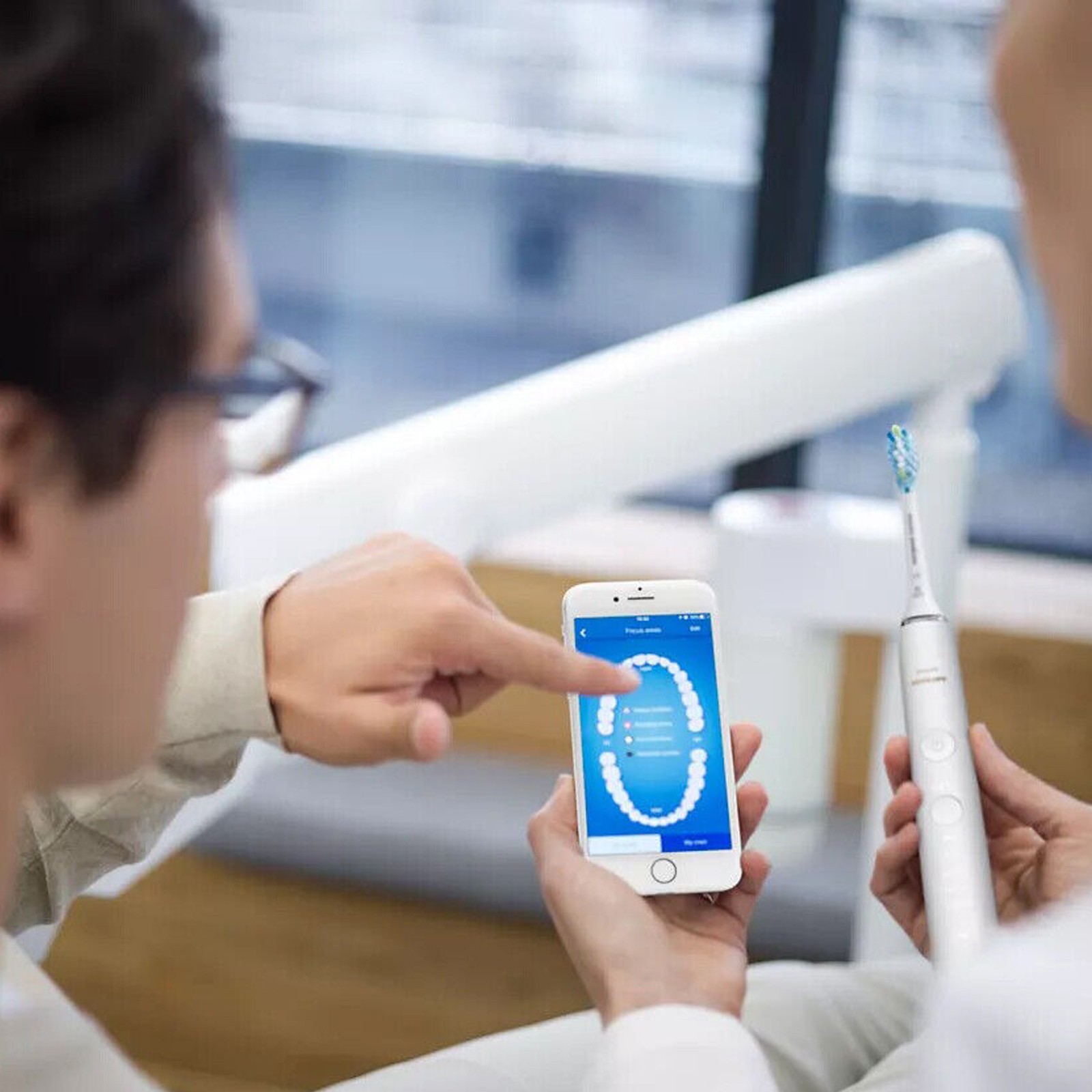 Philips Sonicare DiamondClean 9300 HX992W Sonic Toothbrush Handle