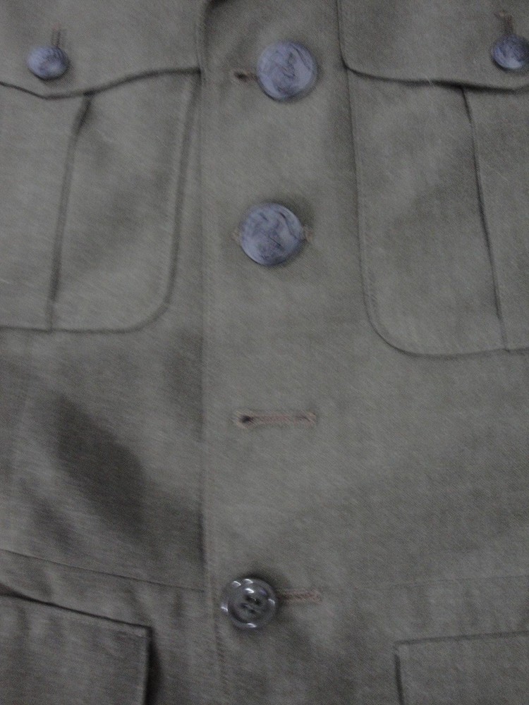 Tailored Fit Military Jacket 39 Extra Long