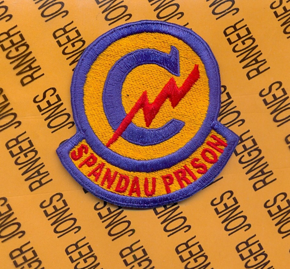 US Army SPANDAU PRISION Constabulary Forces 1 piece tab 3.25" patch