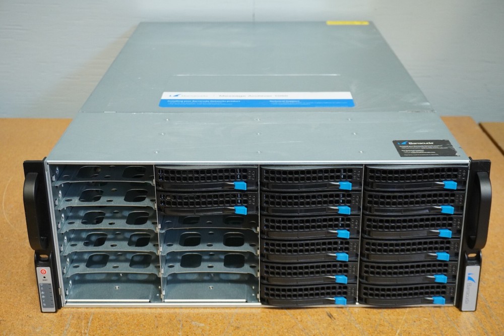 Barracuda Message Archiver BMA1050 Xeon E5-2640 256GB *Tested*