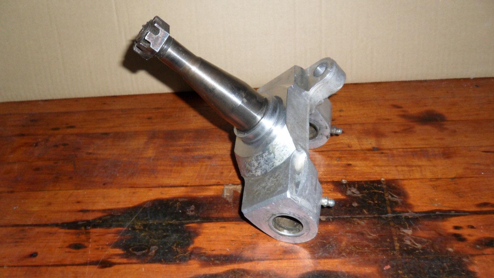 Forged Aluminum Sprint Car Stock Height Long Stepped Spindle USAC ASCS