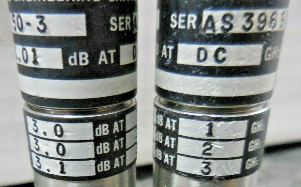Weinschel Engineering Model 50-3 RF Coaxial Fixed Attenuator (3.01 dB @ DC GHz)