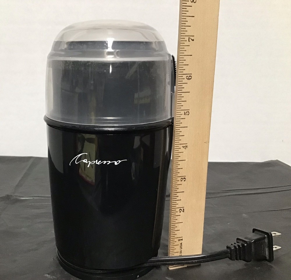 Capresso Modern Performance Coffee Grinder Black Model 501