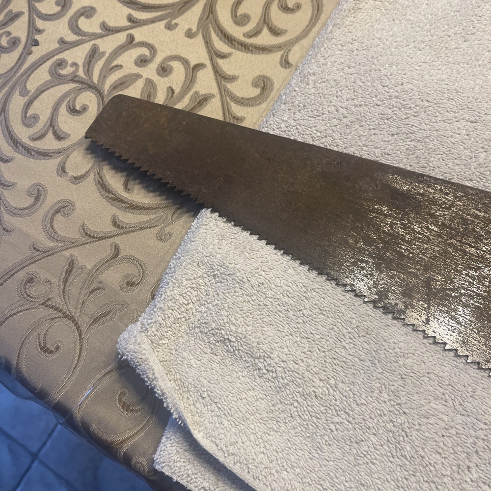 Warranted Superior Vintage Hand Saw