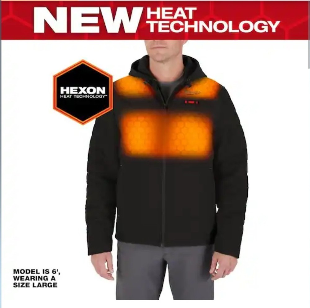 Milwaukee M102B-21M M12 12V Durable Heated AXIS Jacket