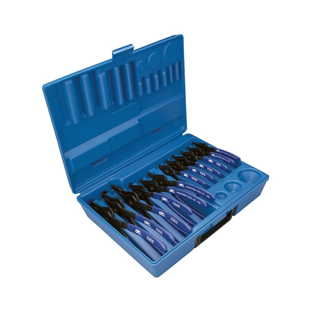 OTC 7412K Retaining Ring Plier Set, Black, Blue