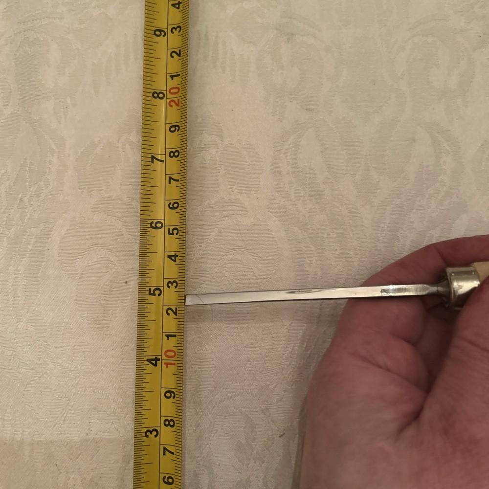 Hirsch # 1e / 4mm Intermediate Size Carving Gouge Sharp Excellent Condition