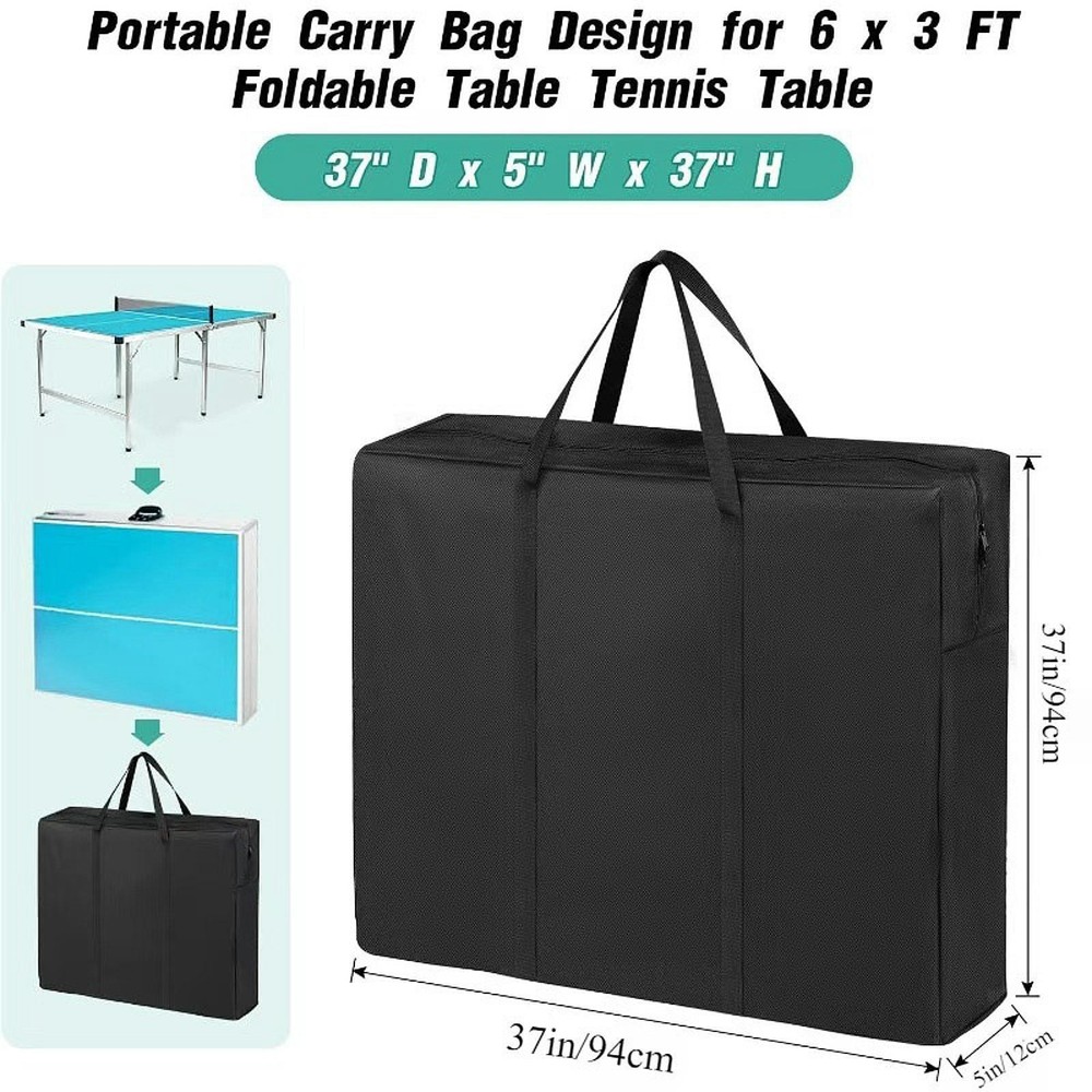 Folding Pong Table Storage Bag Waterproof Protective