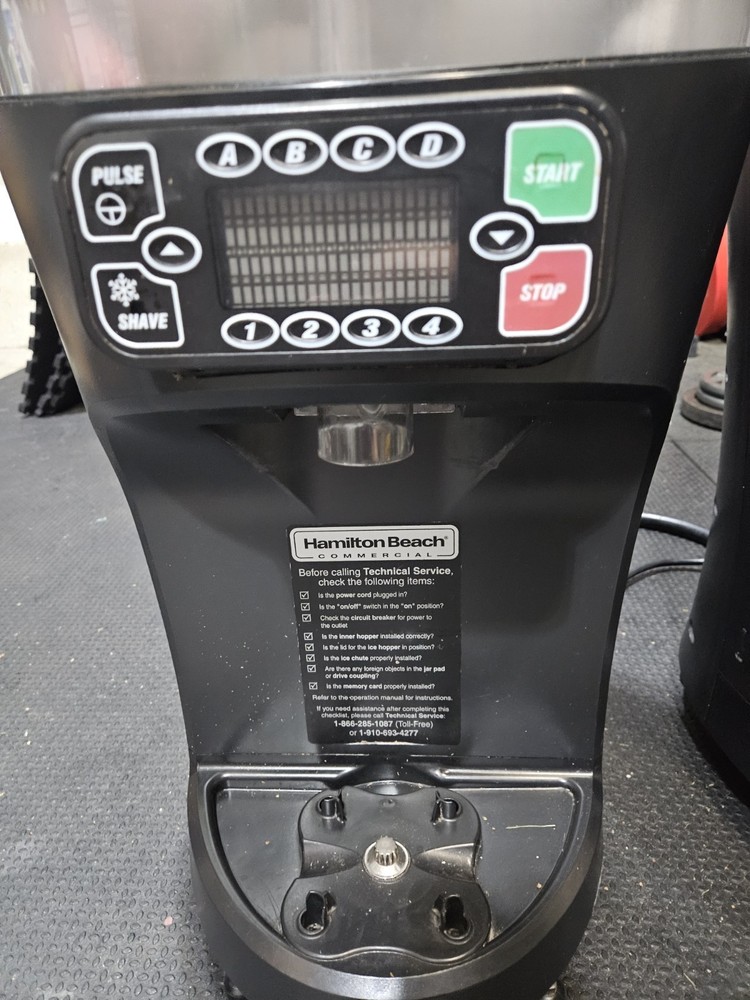 Hamilton Beach HBS1400 - Sometimes works, random sensor error