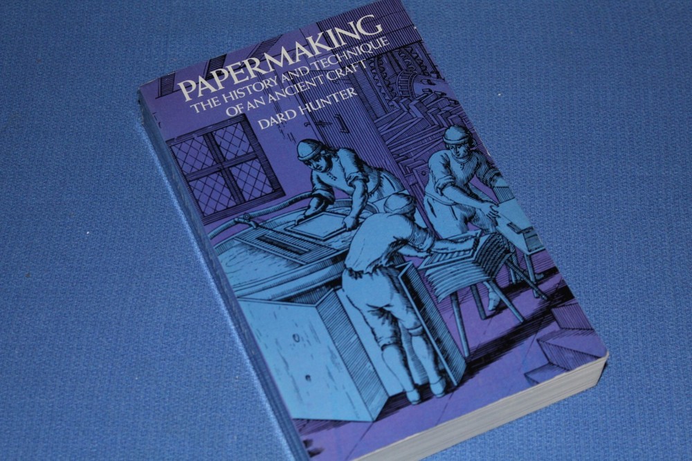 Papermaking History Technique Ancient Craft Hunter BlueLakeStamps Useful #2