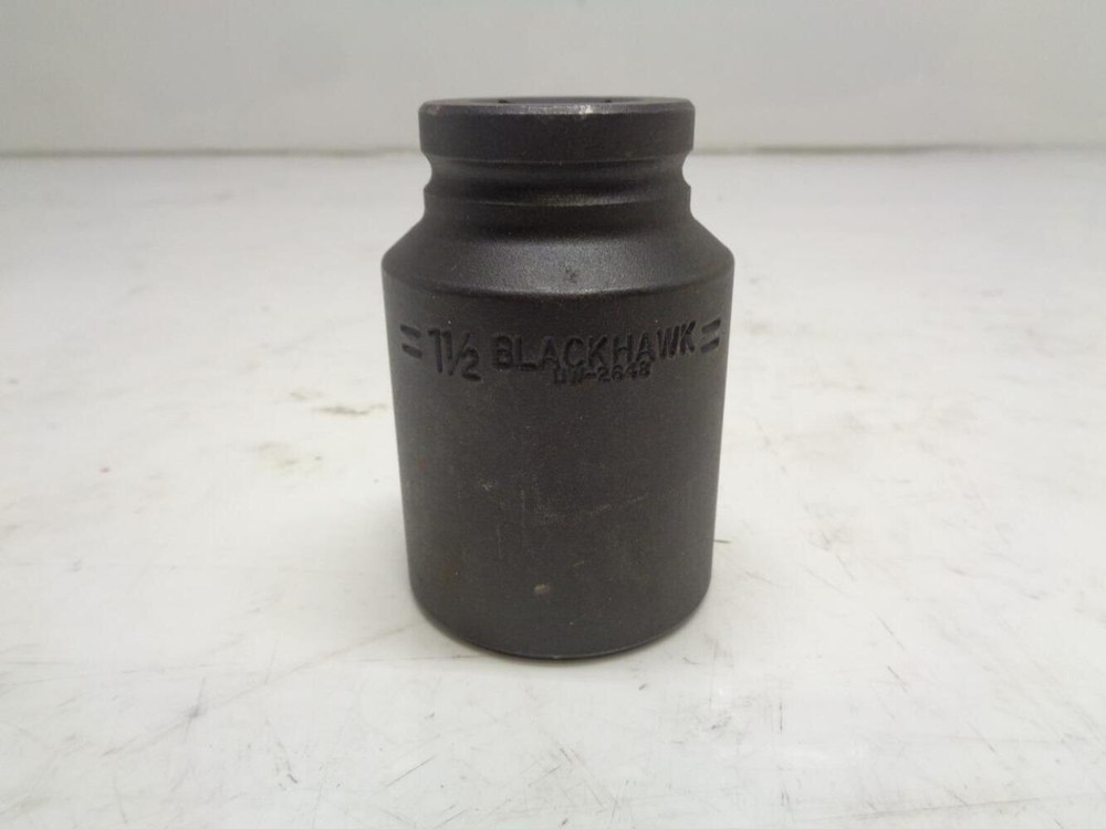 NEW BLACKHAWK 1 1/2" DEEP IMPACT 6-POINT SOCKET UW-2648 R22