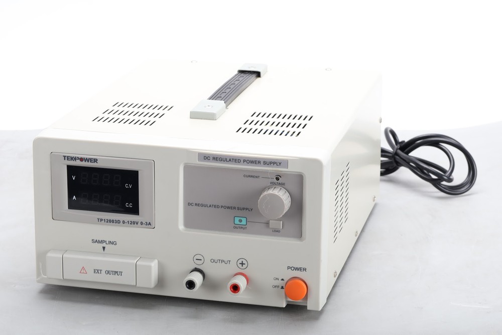 TekPower TP12003D DC Adjustable Power Supply With Power Cable