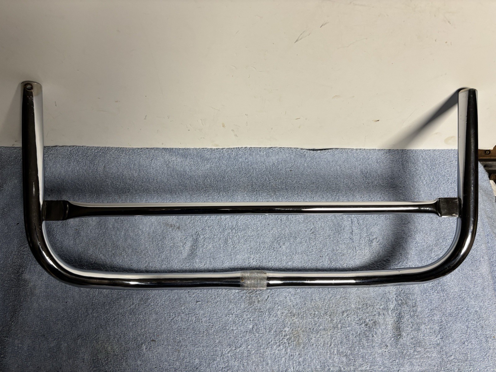 Prewar Torrington Autocycle / Motorbike bicycle cross brace re-plated handlebars