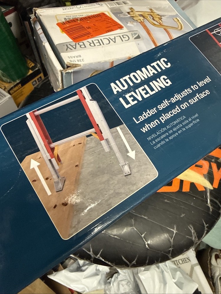 Level Safe Pro Automatic Leveling Accessory for Extension Ladders