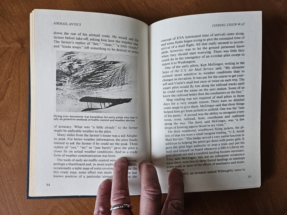 Airmail Antics By Fred Boughner (1988 hardcover)