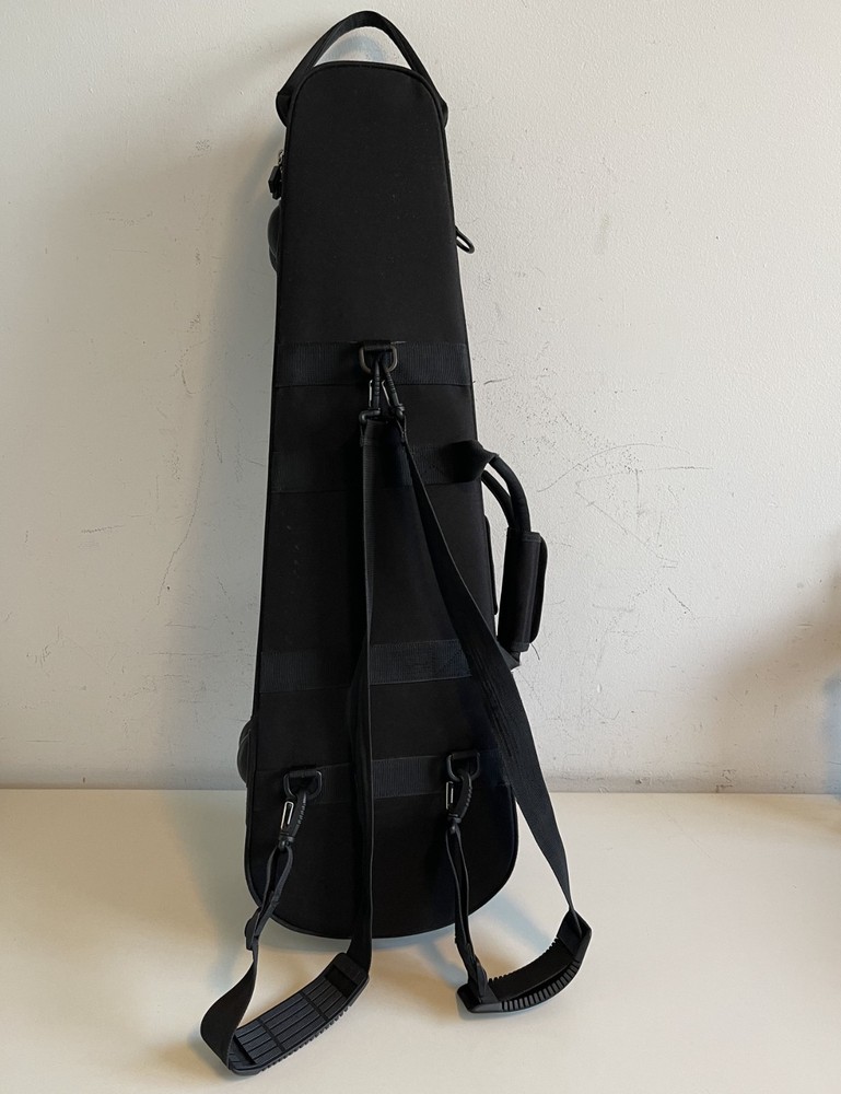 NY Protec MX044 4/4 Size MAX Shaped Violin Case - Black MAX By Protec Pickup