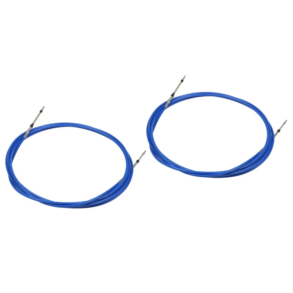 2PCS 20FT 33C For Yamaha Marine Outboard Engine Throttle Shift Control Cable