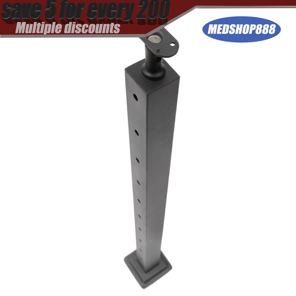 4PCS Adjustable Stainless Steel Cable Railing Posts 36" x 2" x 2"