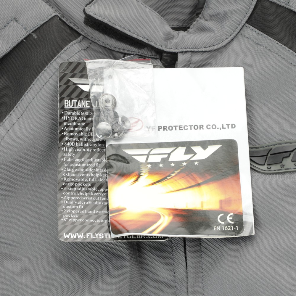 Fly Butane Grey Jacket Small