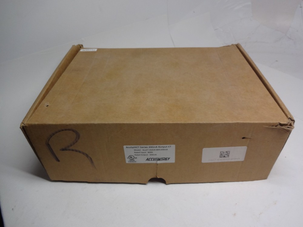 Accuenergy Acuct-4161r-800:200ma Split Core Current Transformer
