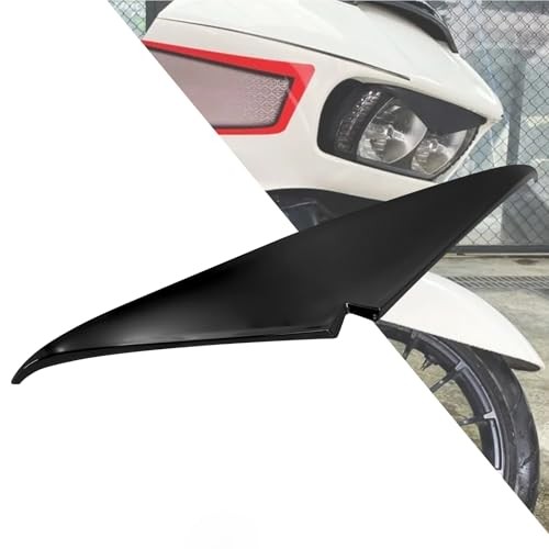Motorcycle Headlight Eyebrows Sticker Black Headlamp Eyebrow Eyelids Upper