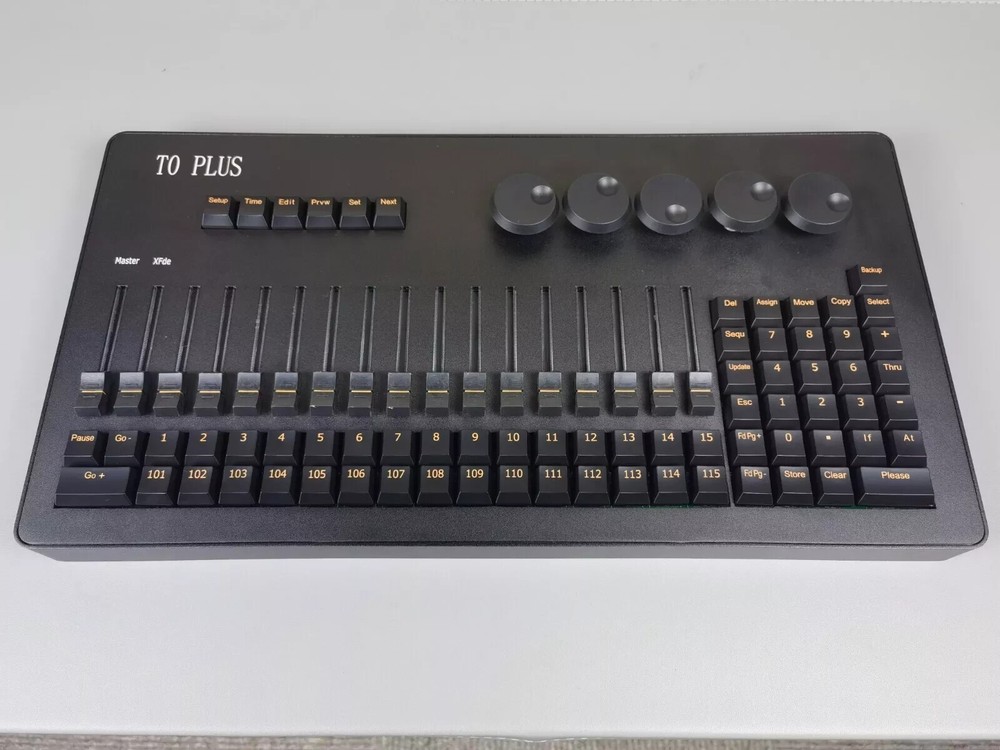 T0 PLUS Lighting Console Stage DMX512 Controller LED DJ Lighting Mini Console