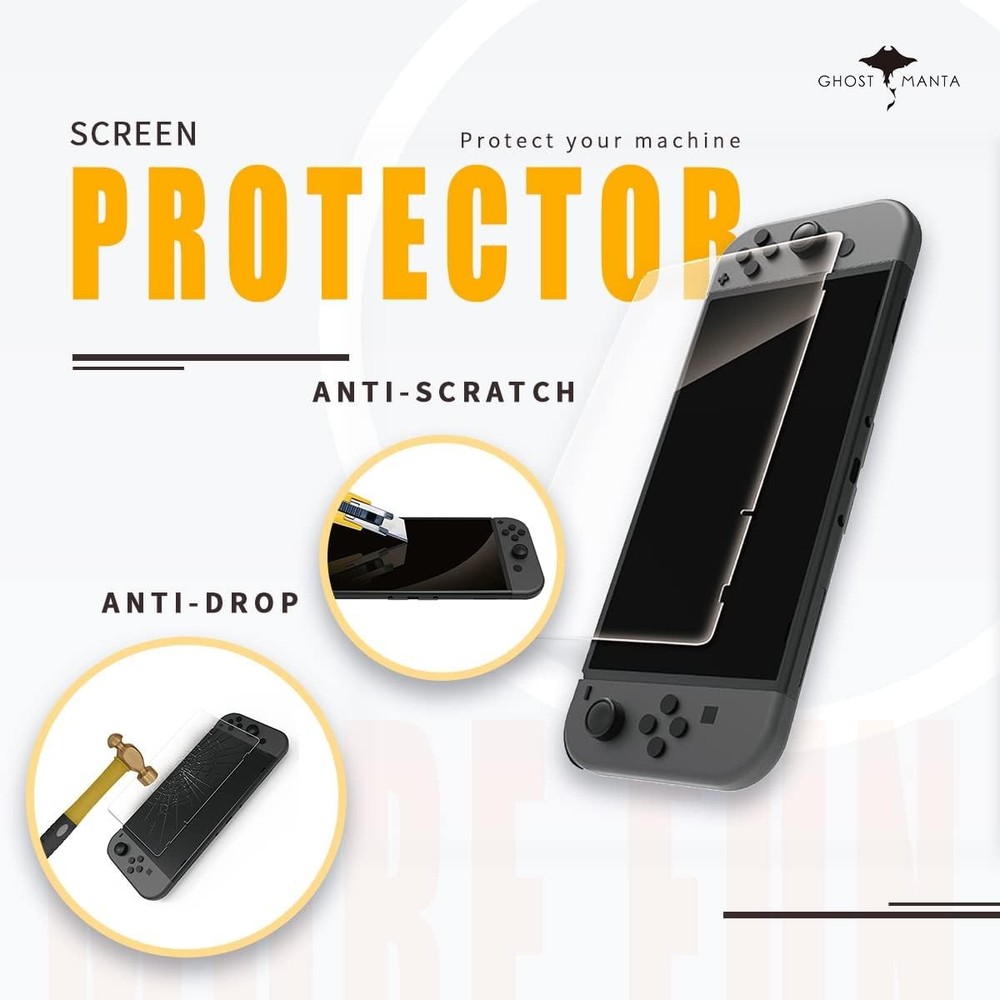 Accessories Kit Compatible with Nintendo Switch Console (14 in 1 Accessory Kit)