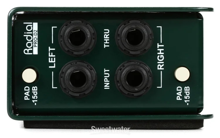 Radial ProD2 2-channel Passive Instrument Direct Box