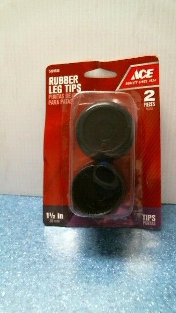 ACE Rubber Leg Tips 2 Piece 05239 FREE SHIPPING