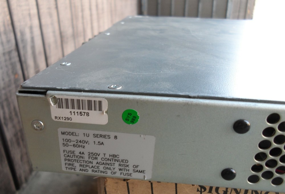 Ericsson Tandberg RX1285 DVB-S/S2/ASI HD/SD Multi-Service Decryptor Decrypter