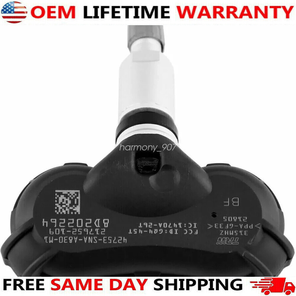4PCS GENUINE OEM Tire Pressure Sensor TPMS 42753-TR3-A810 For Civic Odyssey USA