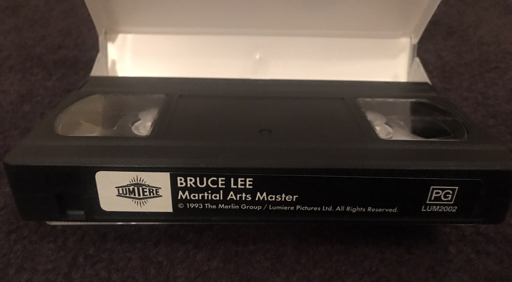 Bruce Lee VHS Video Cassette 1993