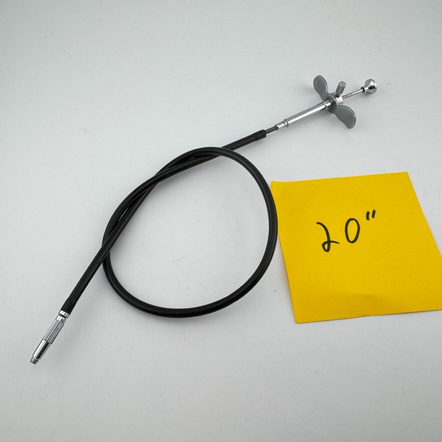 20" Vintage Camera Remote Shutter Release Trigger Lockable Cable Japan
