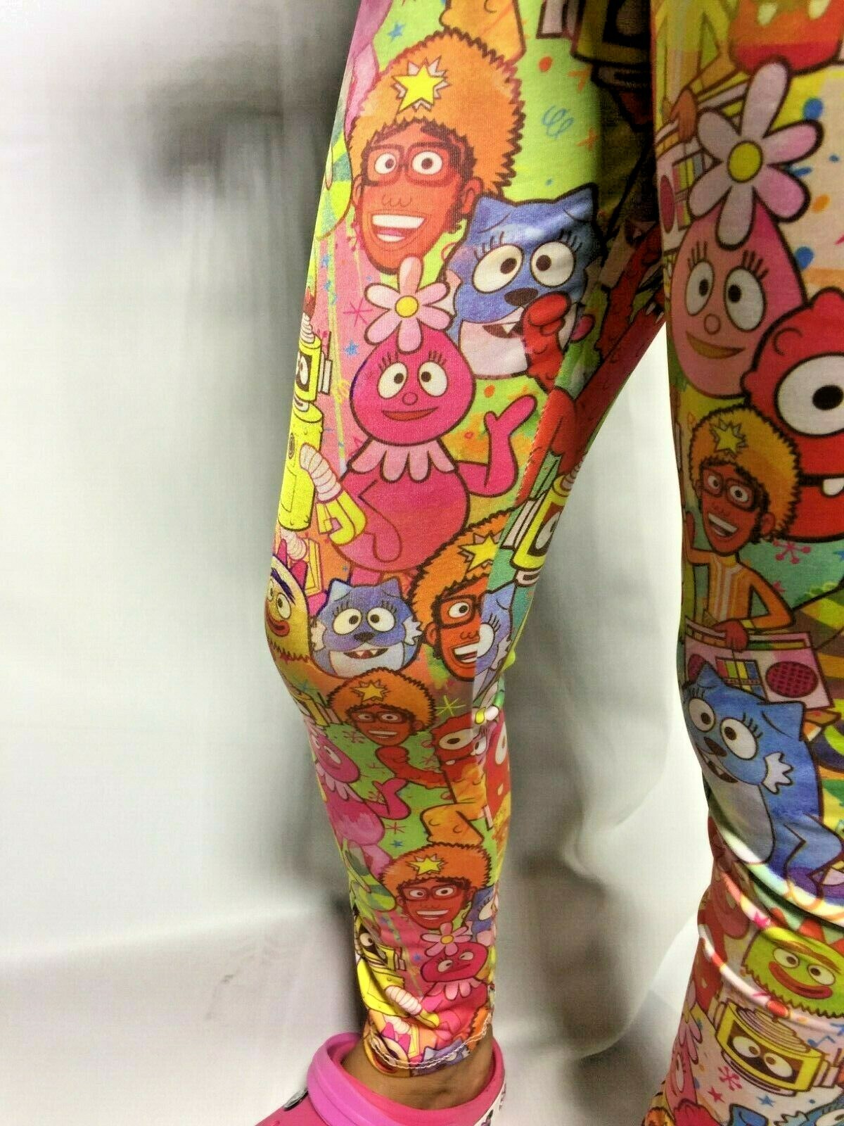 Yo Gabba Gabba leggings GIRLS Yo Gabba Gabba Nick Jr. CHILDREN AND ADULT SIZE!!