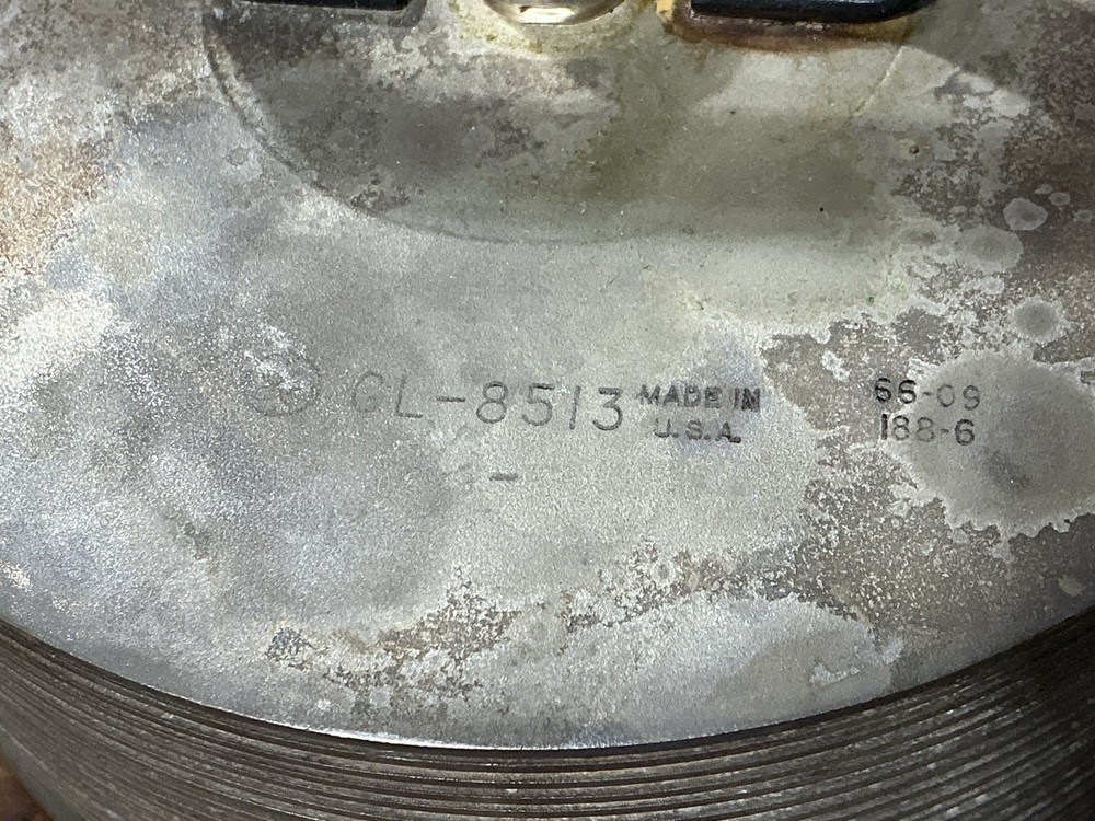 GE GENERAL ELECTRIC GL-8513 Transmitting Tube Power Triode w/ Finned Heatsink