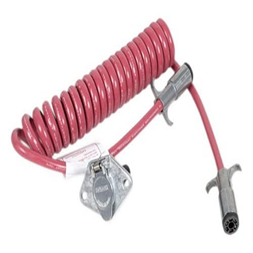 9523054 7 To 6 Way Coiled Lighting Cable