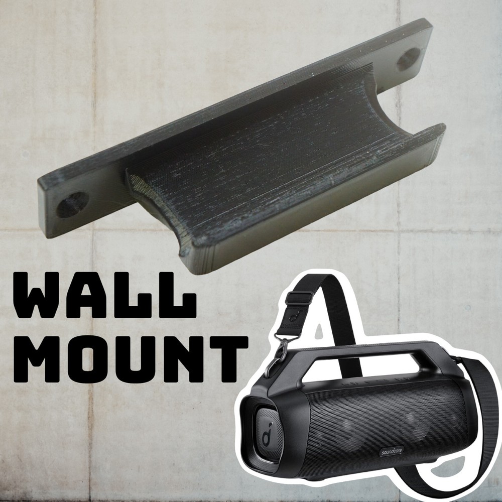 Wall Mount Bracket Holder for Anker SoundCore Motion Boom Plus Bluetooth Speaker