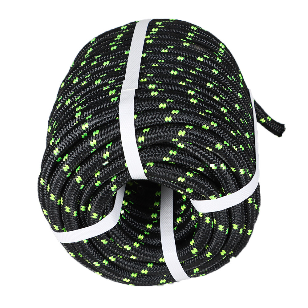 Breaking Strength 6180lbs 1/2" x 200' Double Braid Polyester Rope Rigging Rope