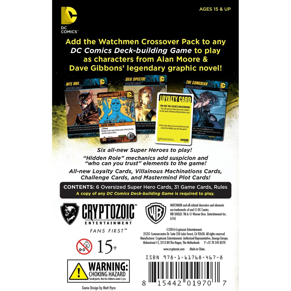 DC Deck-Building Game Crossover Pack 4: Watchmen