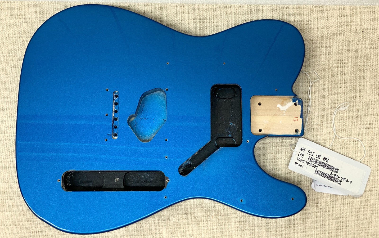 OEM Fender Squier TELE BODY LAKE PLACID BLUE Electric Guitar Telecaster