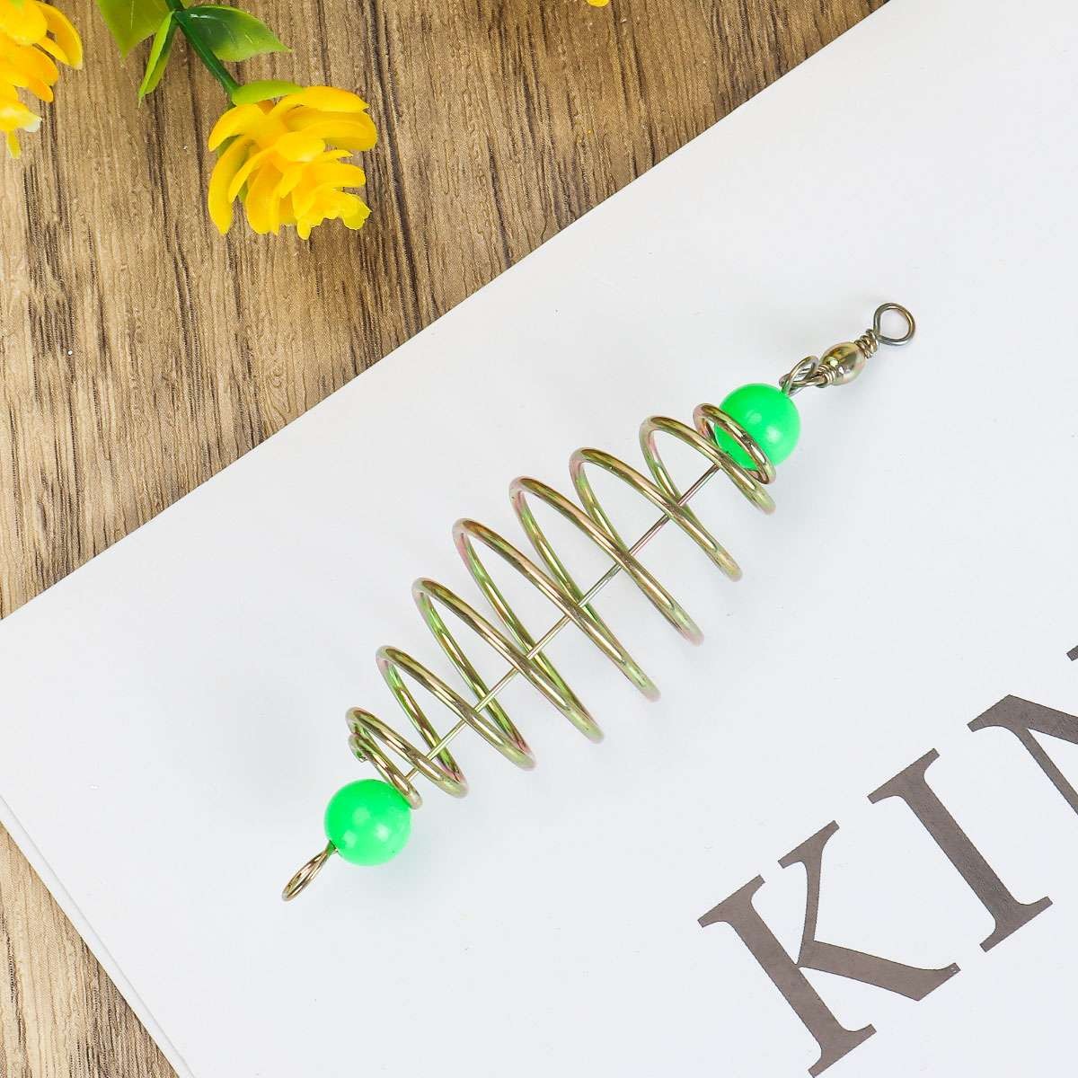 24Pcs Spring Carp Feeder Spring Fishing Feeder Bait Carp Fishing Baits Hook US