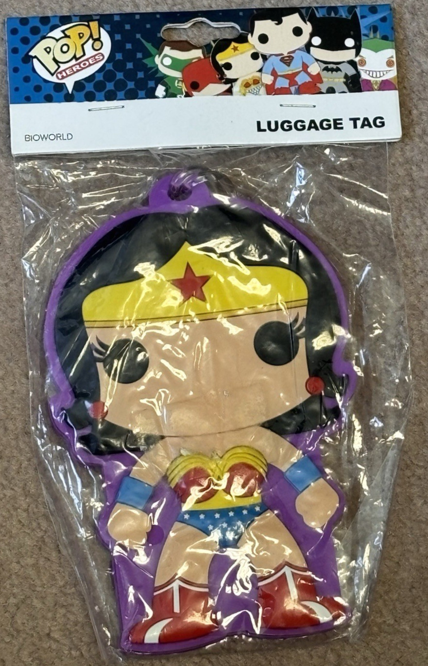 Bioworld DC Comics Wonder Woman Luggage Tag