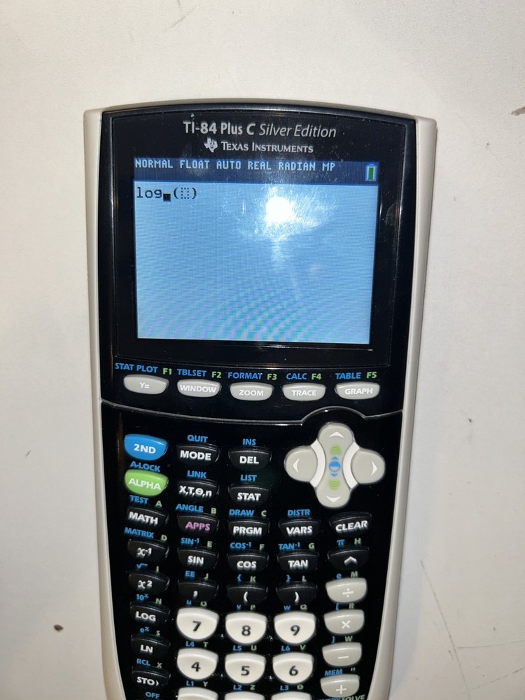 TEXAS INSTRUMENTS TI-84 Plus C Silver Edition Graphing Calculator EUC W USB